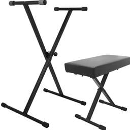 OnStage Keyboard Stand & Bench Pack