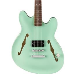 Fender Tom DeLonge Starcaster, Rosewood Fingerboard, Chrome Hardware, Satin Surf Green