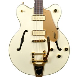 GRETSCH Electromatic™ Pristine LTD Center Block Double-Cut with Bigsby®, Laurel Fingerboard, White Gold
