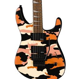 Jackson X Series Soloist™ SLX DX Camo, Laurel Fingerboard, Butterscotch Camo