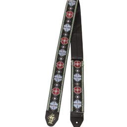 D'andrea Ace Straps - Vintage Red Blue Green Edge