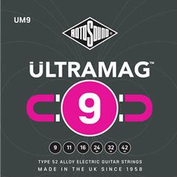 Rotosound UM9 Ultra Mag Light Electric Guitar Strings (9-42)