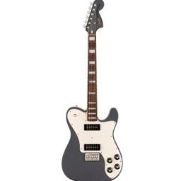 Fender Limited Edition Chris Shiflett Cleaver Telecaster Deluxe, Rosewood Fingerboard, Charcoal Frost Metallic