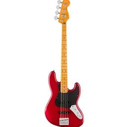 Fender American Ultra II Jazz Bass, Maple Fingerboard, Sinister Red