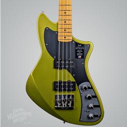 Fender American Ultra II Meteora® Bass, Maple Fingerboard, Solar Flare