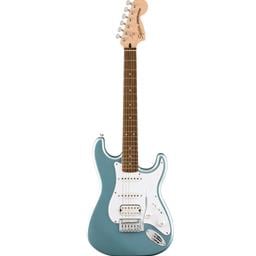 Squier Affinity Series Stratocaster Junior HSS, Laurel Fingerboard, White Pickguard, Ice Blue Metallic