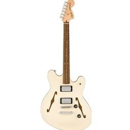 Fender Affinity Series Starcaster Deluxe, Laurel Fingerboard, Olympic White