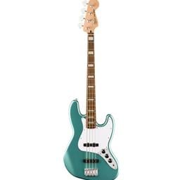 Fender Affinity Series Active Jazz Bass, Laurel Fingerboard, White Pickguard, Mystic Sea Foam Green