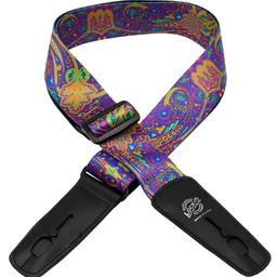 Lock It Straps Lock-It Straps Series - Plush Poly Purple Paisley