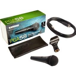 Shure PG58 w/ 1/4" cable