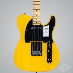 Fender Standard Telecaster®, Maple Fingerboard, Black Pickguard, Butterscotch Blonde