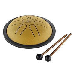 Meinl Sonic Energy Mini Steel Tongue Drum, B Major, Gold