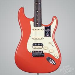 Fender American Ultra Luxe '60s Stratocaster® HSS, Rosewood Fingerboard, Fiesta Red