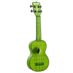 Kala Ukulele Soprano Jade Green Transparent  Waterman
