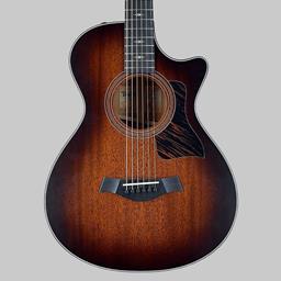 Taylor 322ce 12-Fret Grand Concert Acoustic-Electric Guitar Shaded Edge Burst