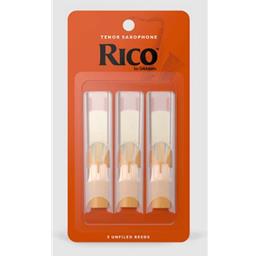 Rico Tenor Sax Reeds, Strength 2, 3-pack