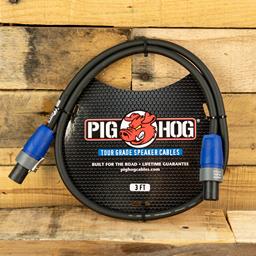 PigHog 3' Speaker Cable SPEAKON
