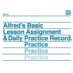 Flute Alfred's Basic assignment & Daily Practice Record