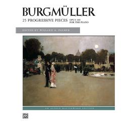 Piano Burgmuller 25 Progressive Pieces