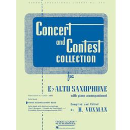 Alto Saxophone Concert and Contest Collection Solo Book