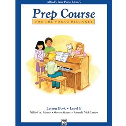 Piano Prep Course For The Young Beginner Lesson Book Level E