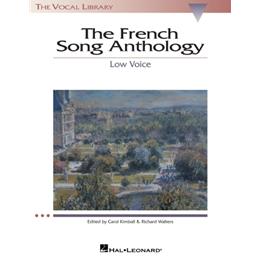 Vocals French Song Anthology Low