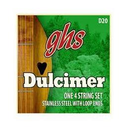 GHS Dulcimer 4-String Loop End