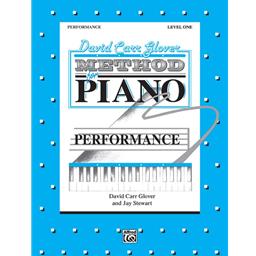 David Carr Glover Method For Piano - Performance Level 1