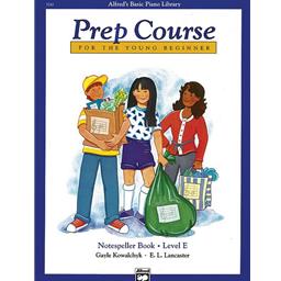 Piano Prep Course For The Young Beginner Notespeller Book Level E