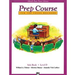 Piano Prep Course For The Young Beginner Solo Book Level D