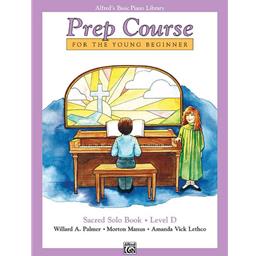 Piano Prep Course For The Young Beginner Sacred Solo Book Level D