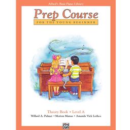 Piano Prep Course For The Young Beginner Theory Book Level A