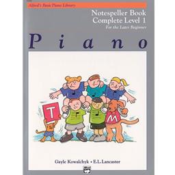 Piano Notespeller Book Complete Level 1