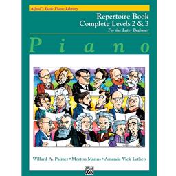 Piano Repertoire Book Complete Levels 2 & 3