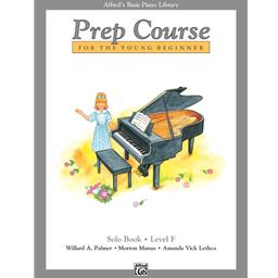 Piano Prep Course For The Young Beginner Solo Book Level F