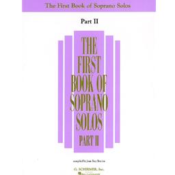 Vocals First Book of Soprano Solos Part 2