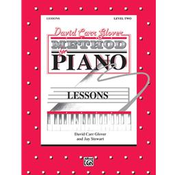 David Carr Glover Method For Piano - Lessons Level 2