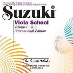 Viola Suzuki Viola School Volume 1 & 2 CD Accompaniment