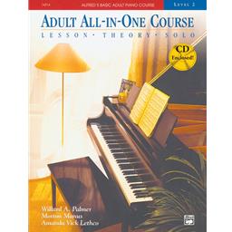 Piano Adult All-In-One Course Level 2 CD Enclosed