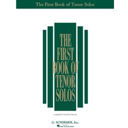 Vocals First Book of Tenor Solos