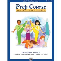 Piano Prep Course For The Young Beginner Technic Book Level E