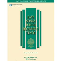 Vocals Easy Songs for the Beginning Tenor