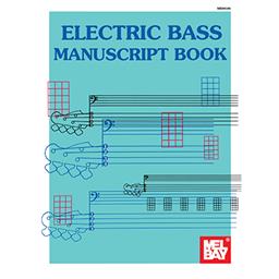 Bass Guitar Electric Bass Manuscript Book