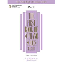 Vocals First Book Of Soprano Solos Part 2 Online Access Included