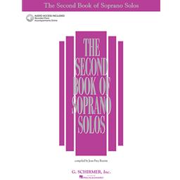 Vocals Second Book of Soprano Solos Online Access Included