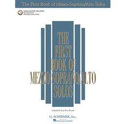 Vocals First Book of Mezzo-Soprano Alto Solos Online Access Included