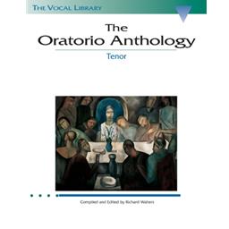 Vocals Oratorio Anthology Tenor