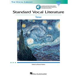 Vocals Standard Vocal Literature Tenor Online Access Included