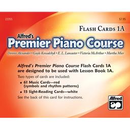 Alfred's Premier Piano Course Flash Cards 1A