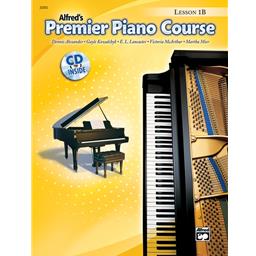 Alfred's Premier Piano Course Lesson 1B CD Included